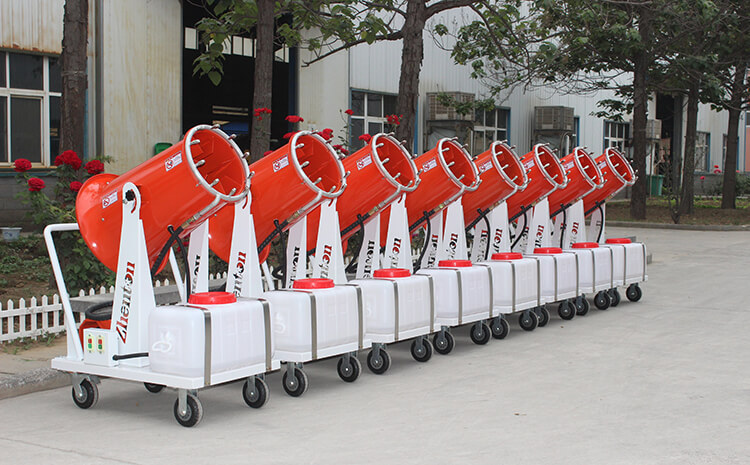 雾炮机能够配合降尘剂一起使用吗？