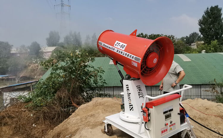 雾炮机常见常见故障如何排除？怎样处理？