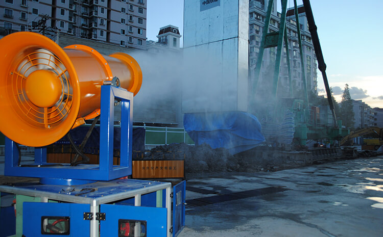 车载雾炮机作用