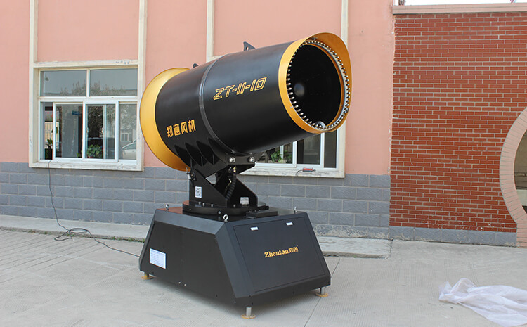 雾炮机生产厂家具体谈谈50米雾炮机设备的使用效率及维护方法