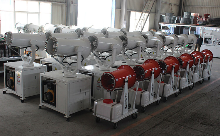 小型雾炮机的常见故障如何处理？