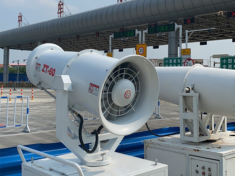 车载式雾炮机对粉尘污染治理有什么作用？