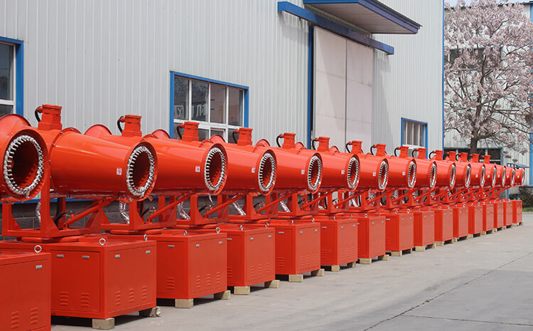 雾炮机的液压系统及零部件有什么作用？