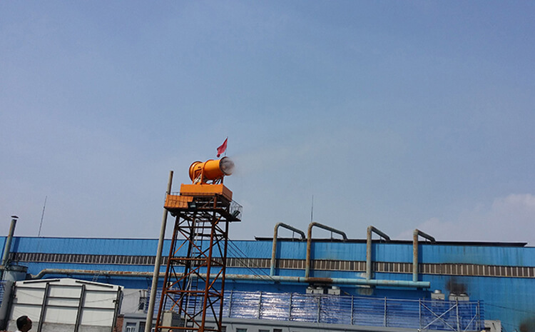 工业雾炮机在港口降尘中的应用效果怎么样？