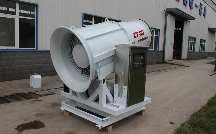 环保降尘雾炮机的泵体有什么作用？