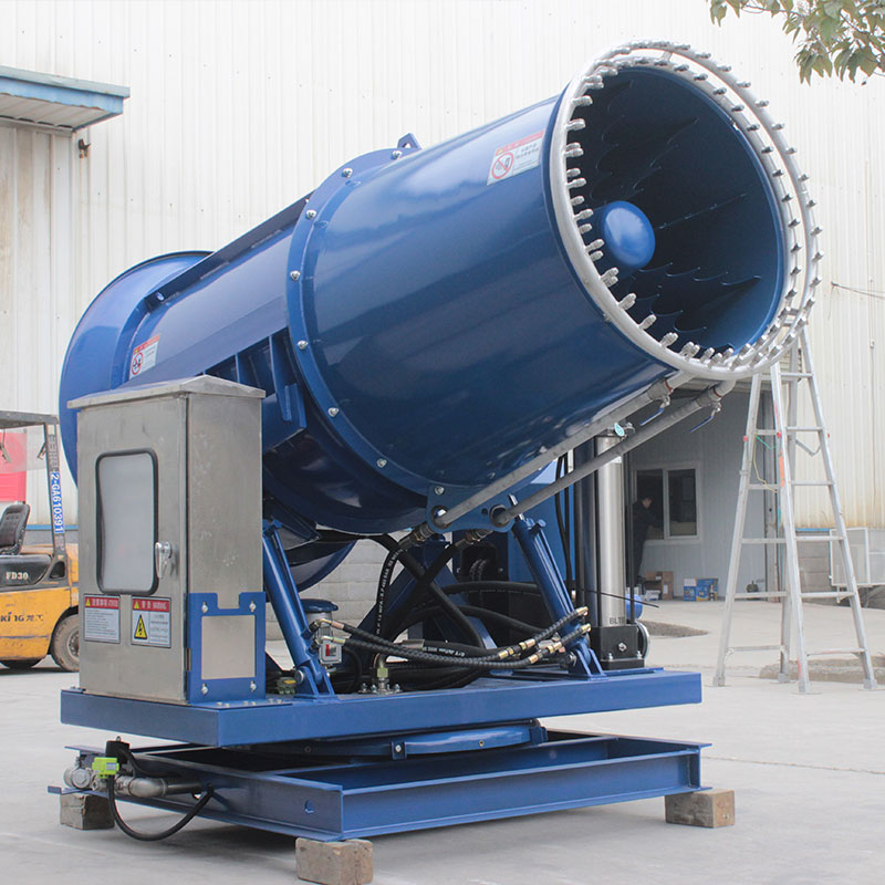 固定式除尘雾炮机粉尘治理效果怎么样？