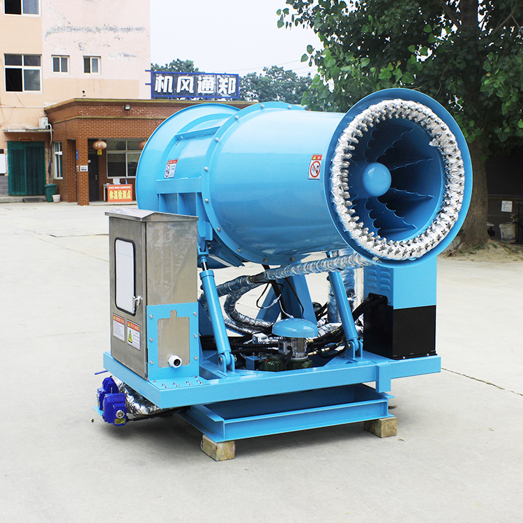 工地降尘雾炮机有哪些重要作用？