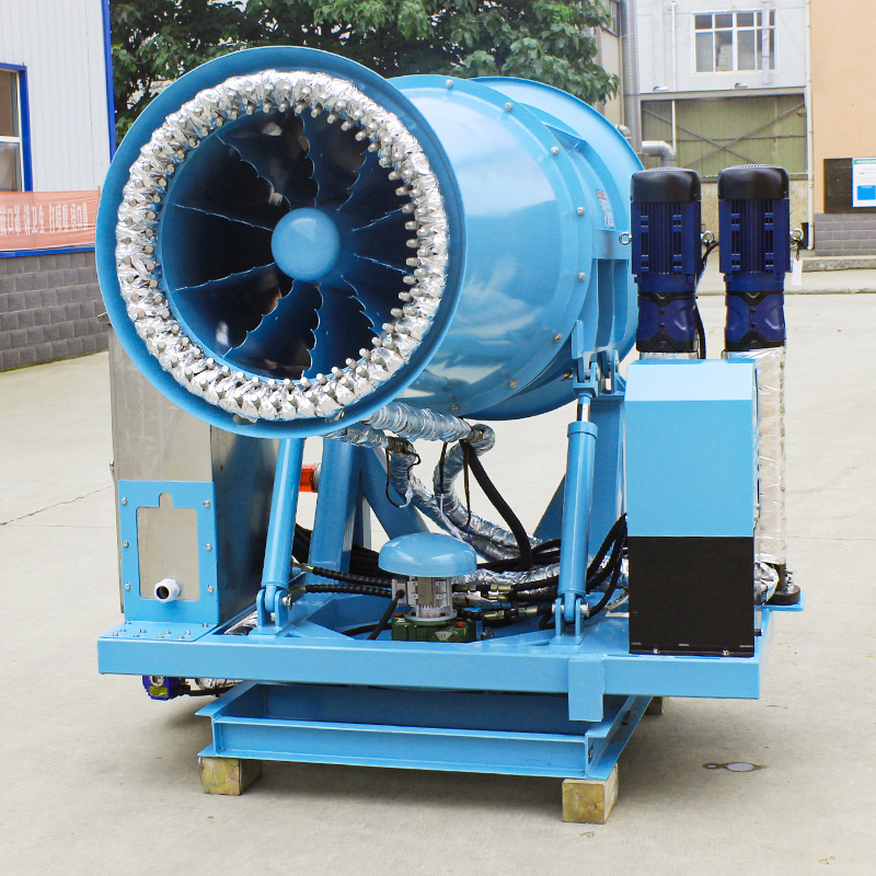 工地降尘雾炮机的工作原理、产品细节及优点