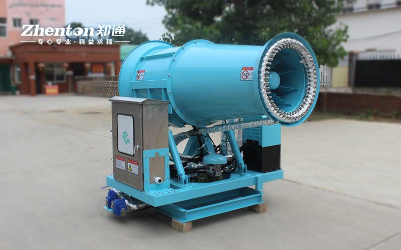 高压雾炮机降尘效果如何？降尘原理是什么？