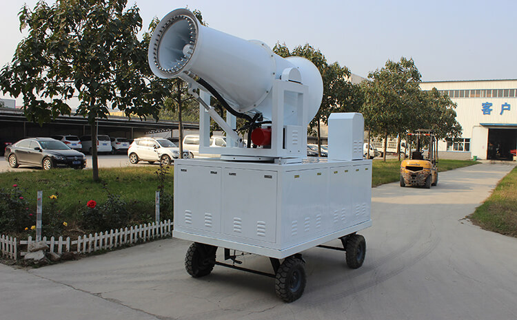 如何有效提高环保雾炮机喷射距离？