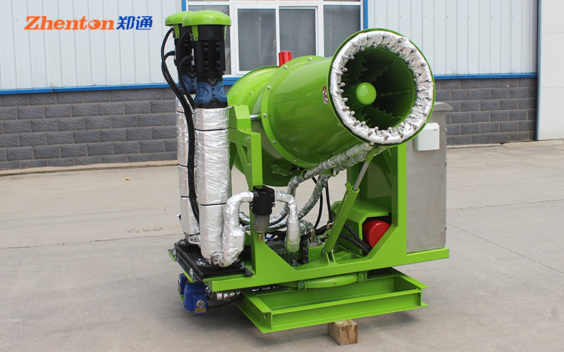 常见的环保雾炮机成效如何？有几种安装方式？