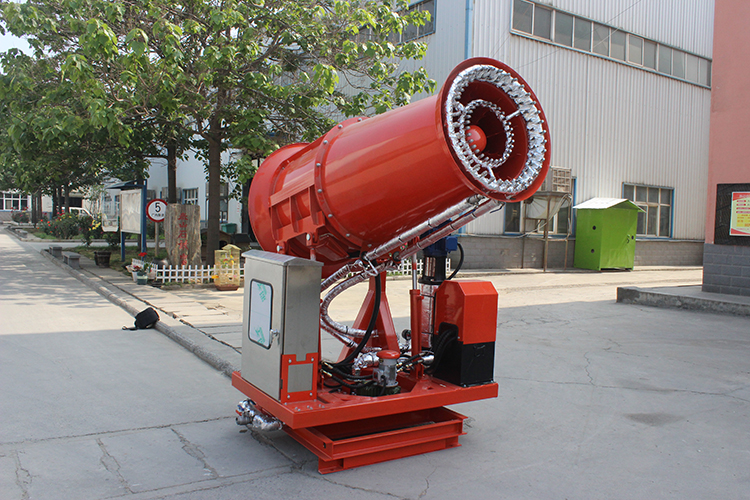 环保降尘雾炮机是如何降尘的？有哪些优势？