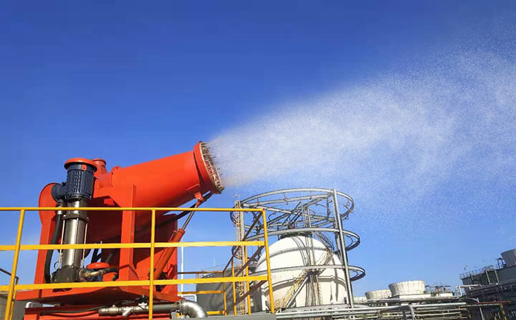 煤场除尘射雾器是怎样抑制粉尘的？