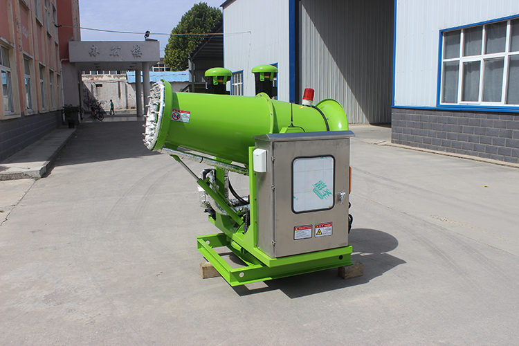 高压降尘雾炮机使用安全吗？