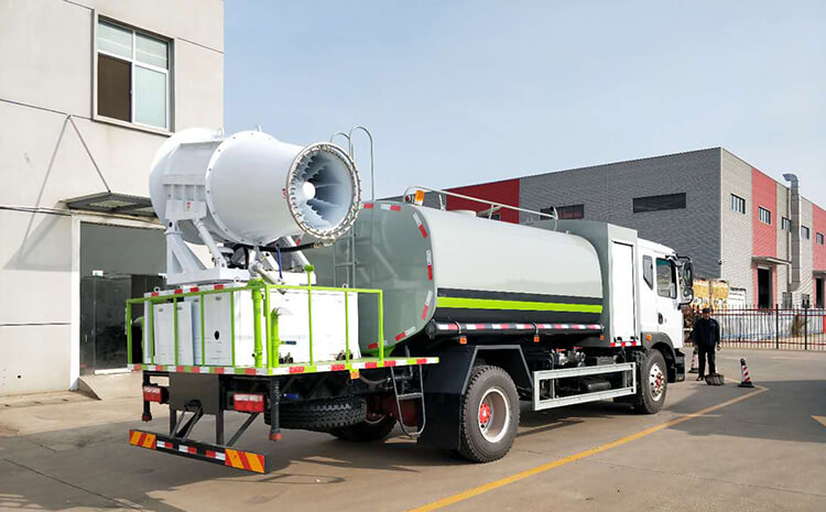 高压细雾雾炮机的是如何供压喷雾的？