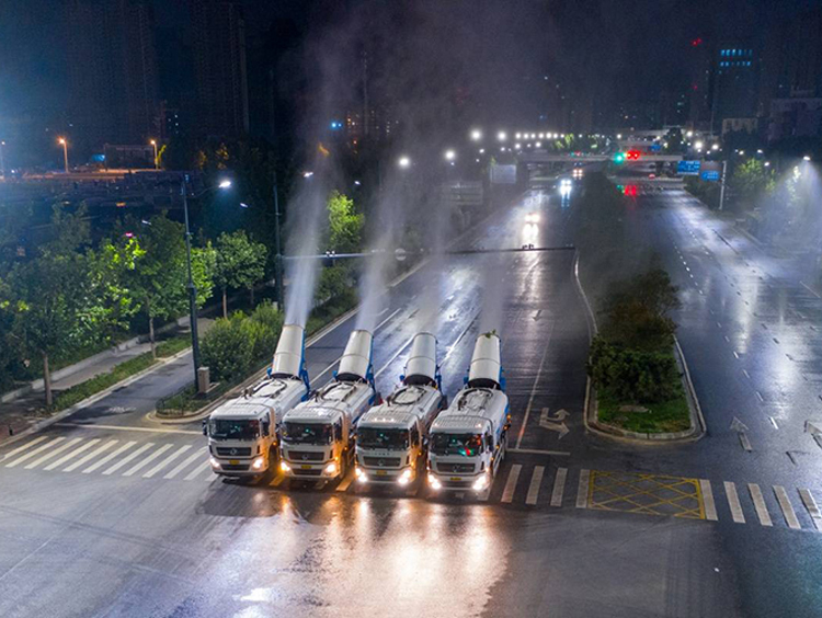 环保雾炮机是如何产生的？抑尘原理是什么？