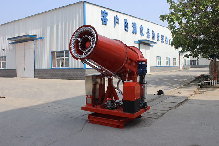 环保除尘雾炮机具有的特点