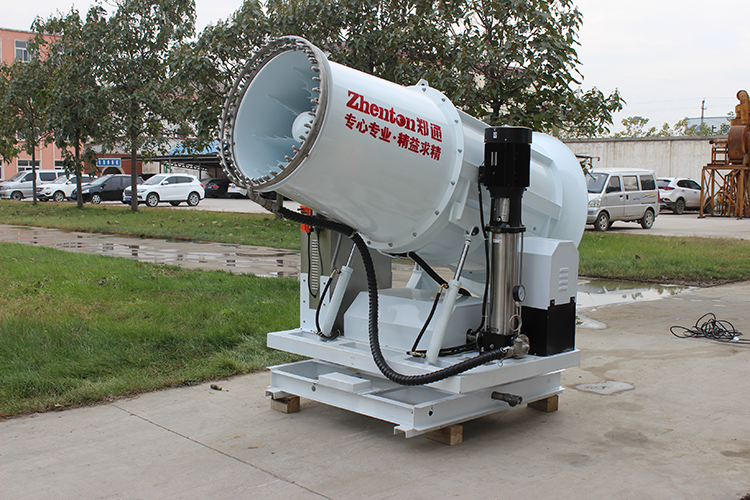 环保雾炮机的喷雾系统和电控系统分别有什么作用？