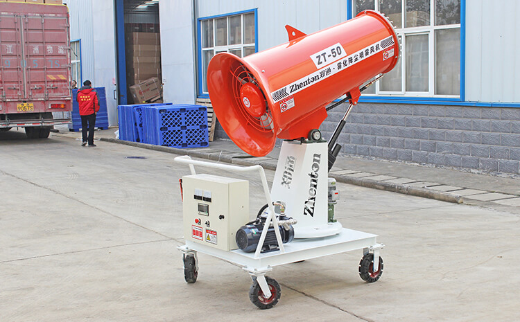 除尘雾炮机型号、动力及优势