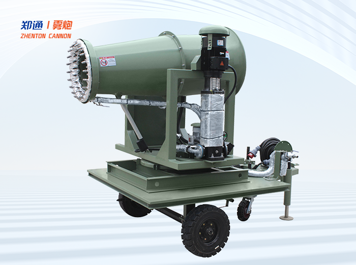 智能雾炮机是如何自动操控使用的？