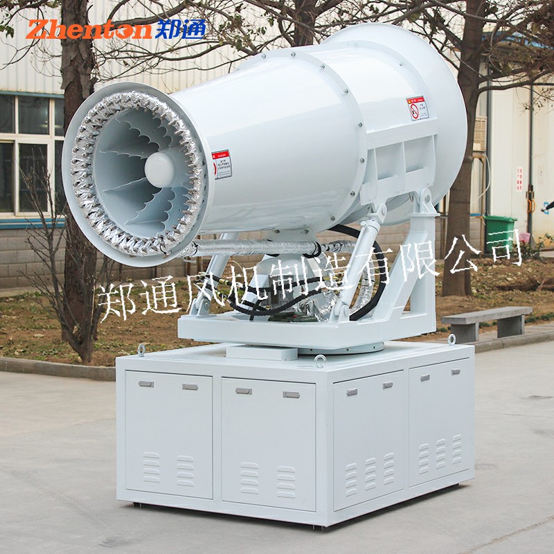 智能雾炮机是如何自动操控使用的？