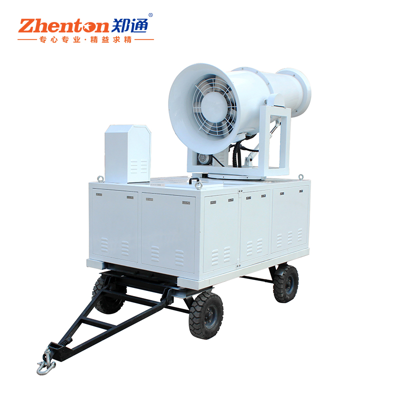 车载式雾炮机比固定式雾炮效果哪个更好？价格哪个更高？