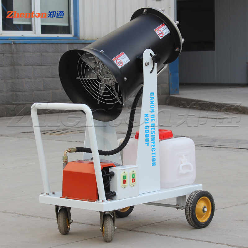 车载式雾炮机工作原理是什么？车载雾炮机的规格型号一般是什么？