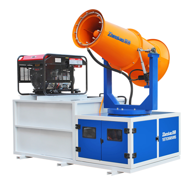 雾炮机给桉树浇水打药效果怎么样？河南雾炮厂家告诉您！