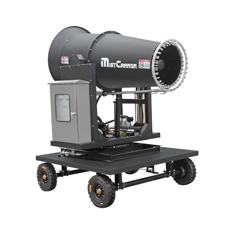 移动雾炮机抑尘效率如何？