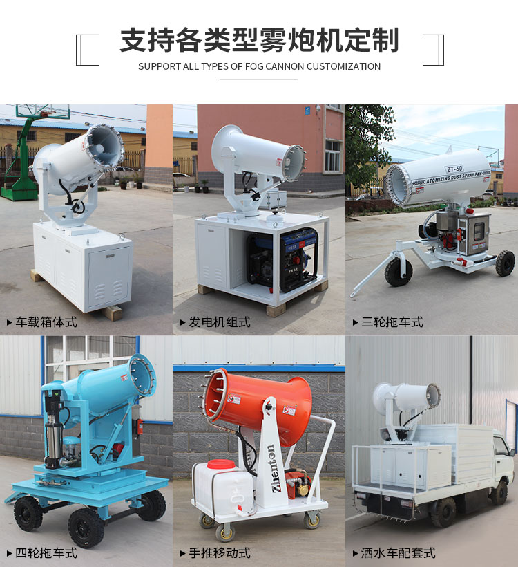 郑通炮雾机型号参数汇总