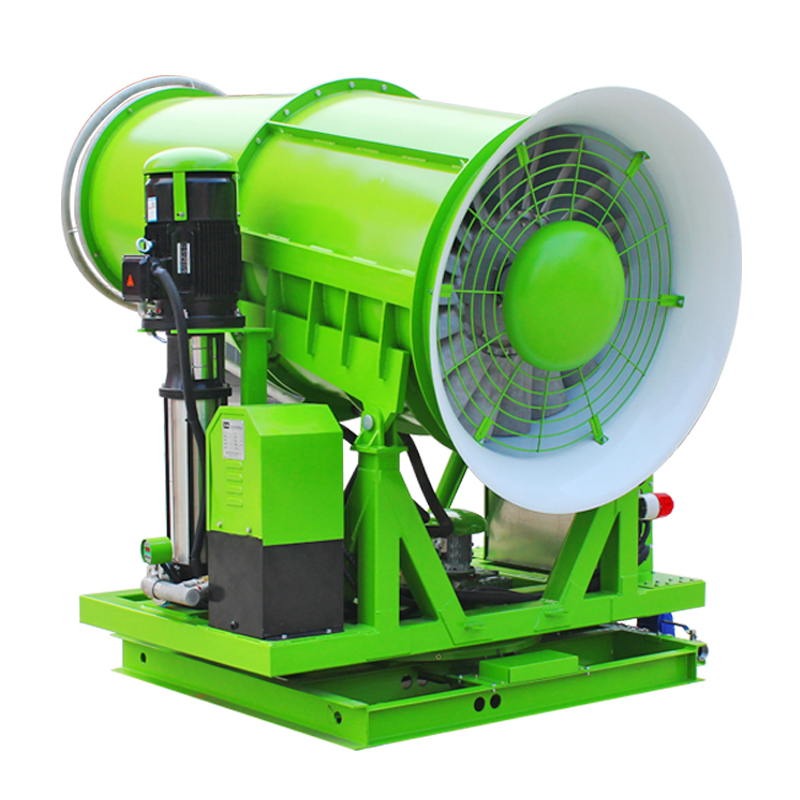 雾炮机如何实现自动喷雾？