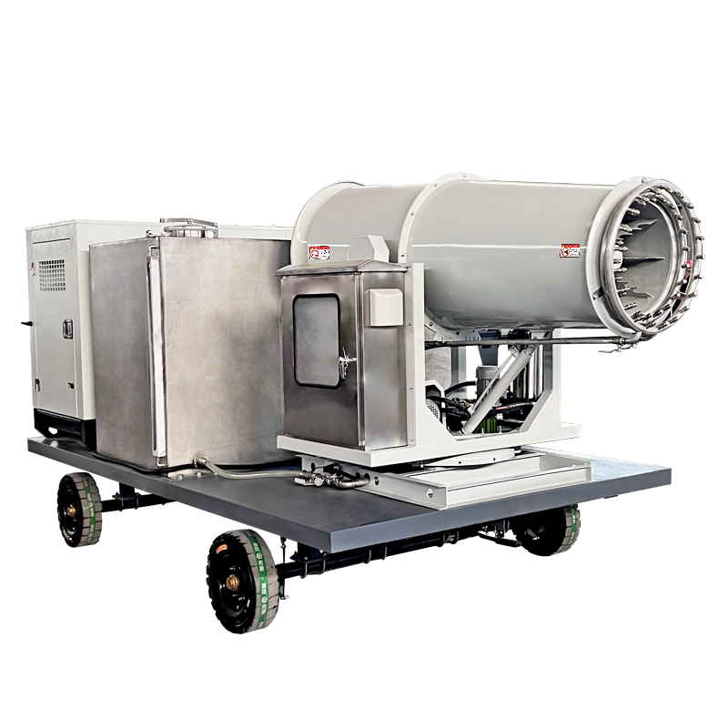 40米雾炮机一天消耗多少电？郑通雾炮厂家告诉您