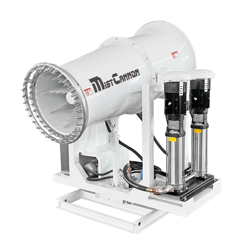 大型港口扬尘作业要用哪种雾炮机设备？