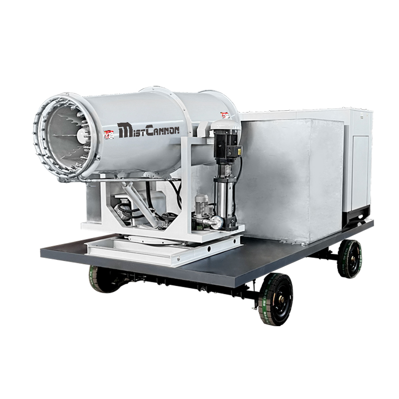 40米雾炮机一天消耗多少电？郑通雾炮机厂家告诉您