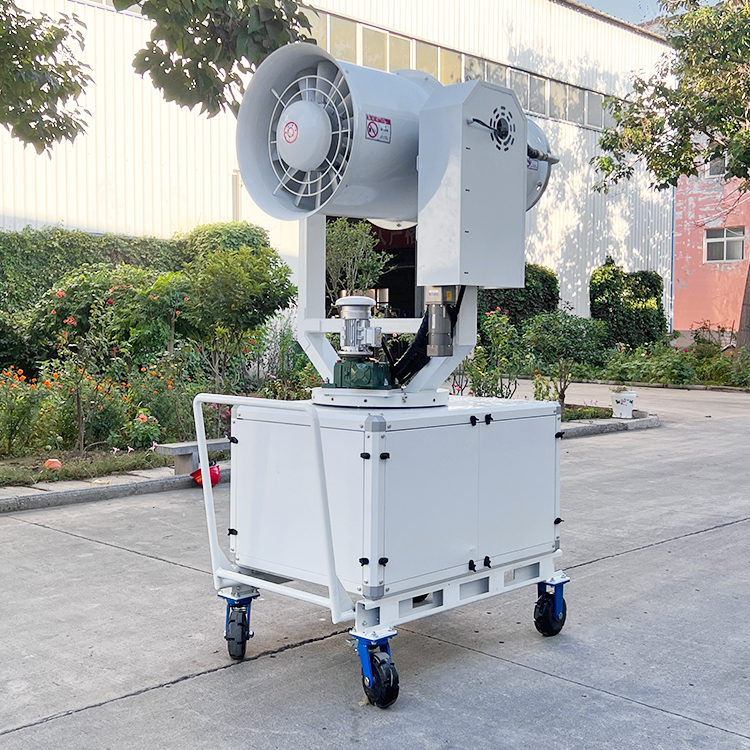 40米雾炮机一天消耗多少电？郑通雾炮机厂家告诉您